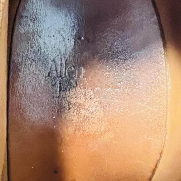 Allen Edmonds Shoes Mens 13 Brown Leather Derby Oxford Dress Almond Toe Lace Up main image 6